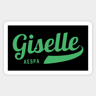 Giselle Aespa Baseball Sticker